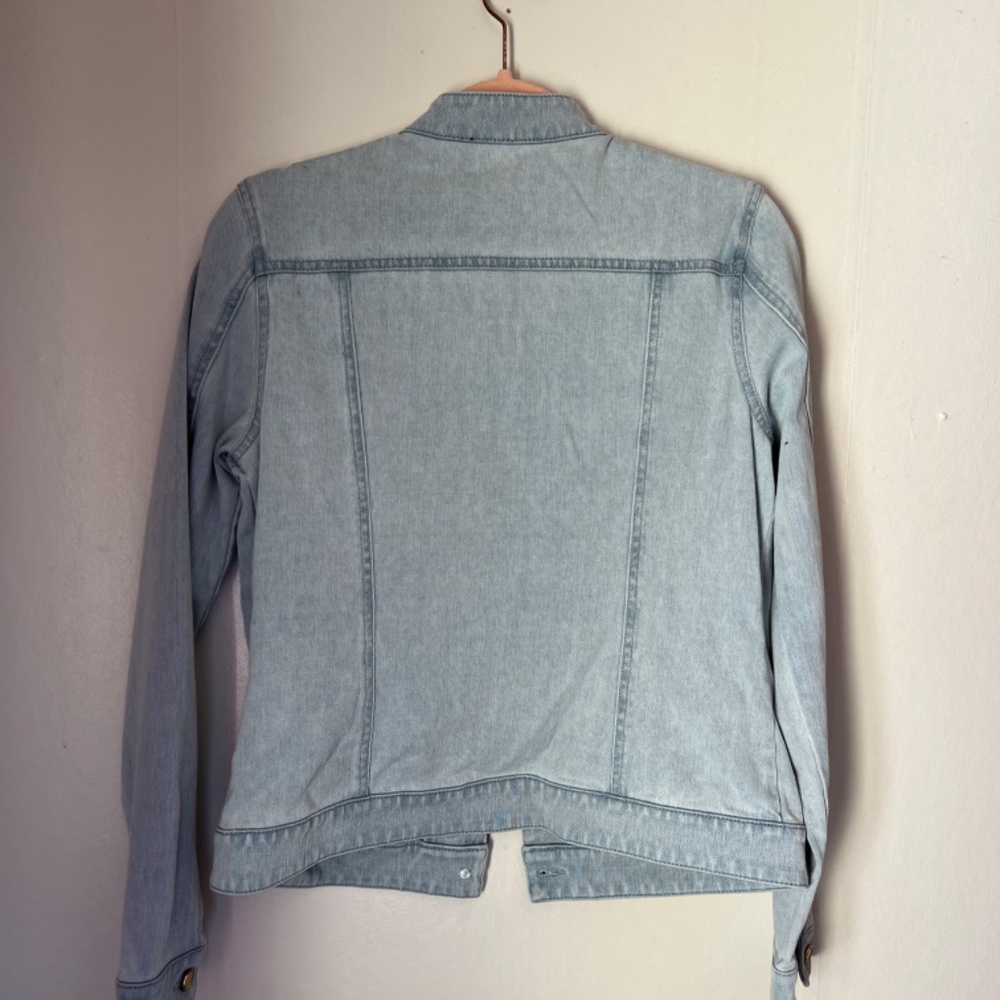 J MCLAUGHLIN Light Wash Denim Jean Jacket SMALL - Picture 5 of 5